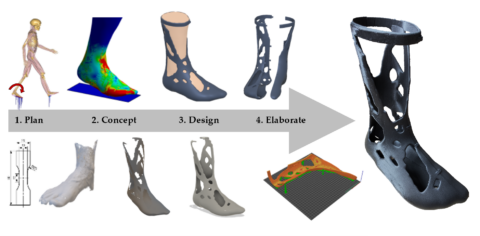Towards entry "Design and Additive Manufacturing of a Passive Ankle–Foot Orthosis Incorporating Material Characterization for Fiber-Reinforced PETG-CF15"