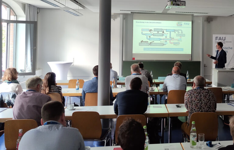 Research group FOR2271 presents results at final colloquium