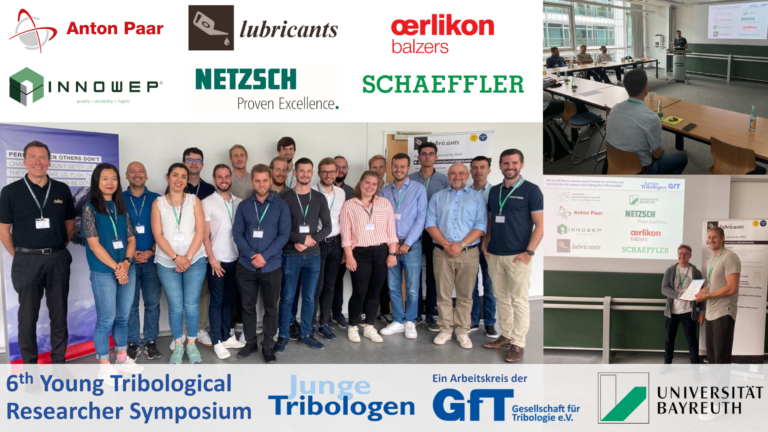 Support of Young Researchers at KTmfk | 6th Young Tribological Researcher Symposium (YTRS)