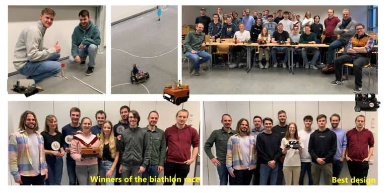 KoPra students develop autonomous biathlon vehicles