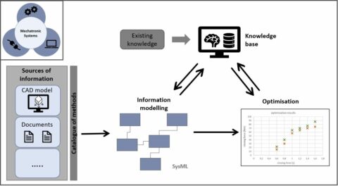 Schematic representation of the project process