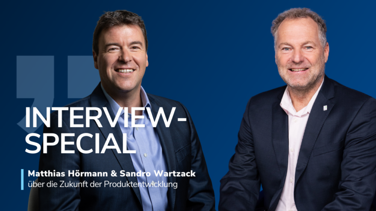 Prof. Wartzack in conversation with CADFEM Managing Director Matthias Hörmann on the topic of digital engineering