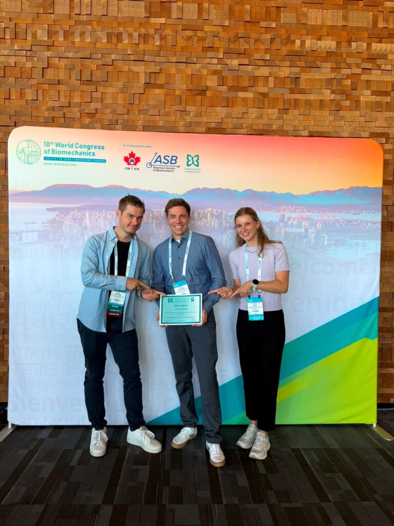 Participation in the 10th World Congress of Biomechanics (WCB) in Vancouver, Canada
